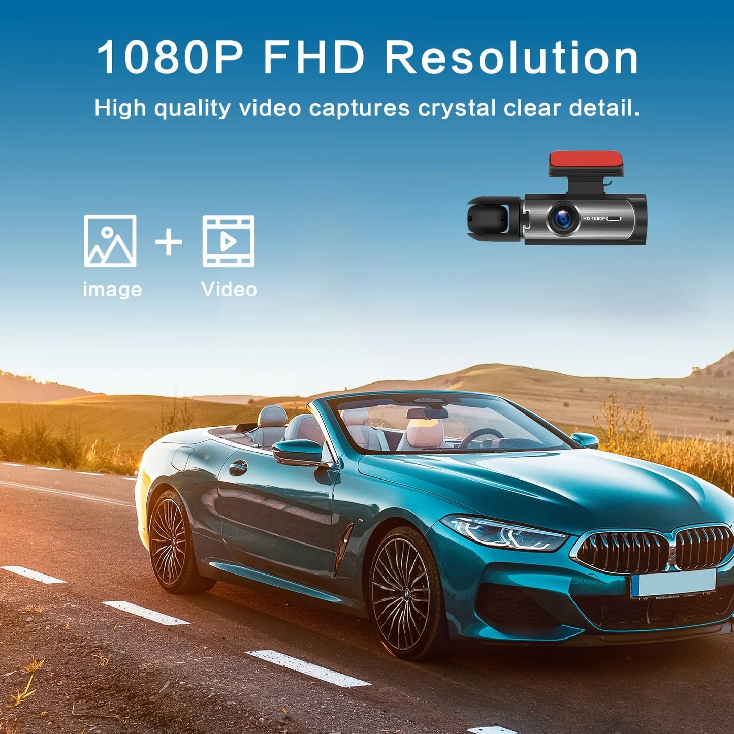 RoadGuard™ WiFi Dash Cam