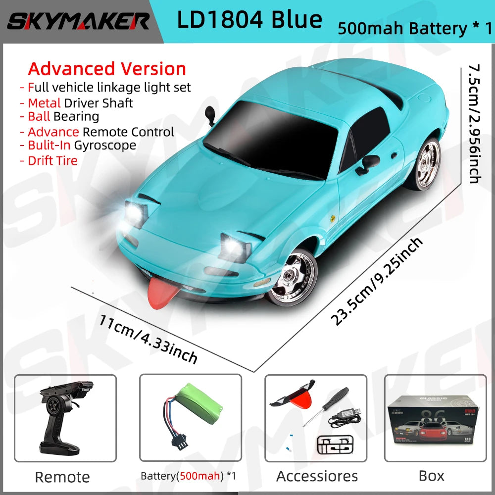 DriftX™ RC Car 1/18
