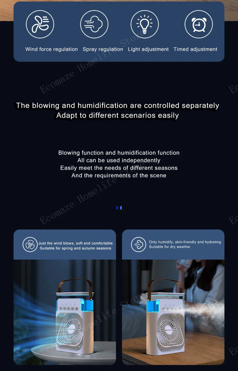 ChillCube™ 3-in-1 Mini AC