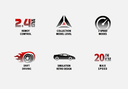 TurboRacer™ 1:24 4WD RC Car