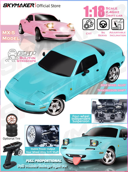 DriftX™ RC Car 1/18