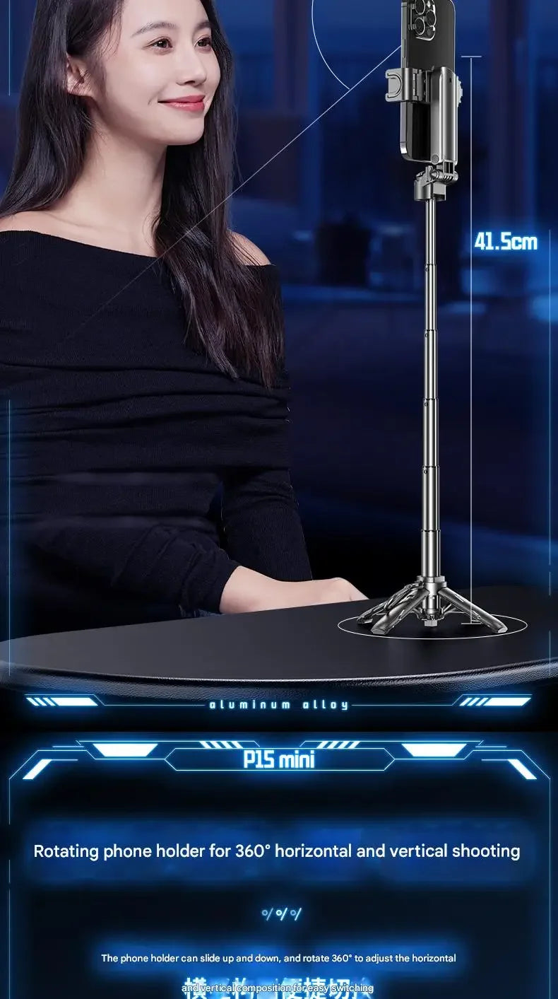 FlexGrip™ Mini Tripod Selfie Stick