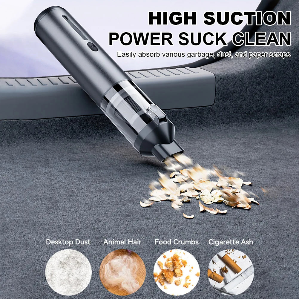 TurboClean™ 15000PA Car Vacuum