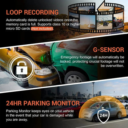 RoadGuard™ WiFi Dash Cam