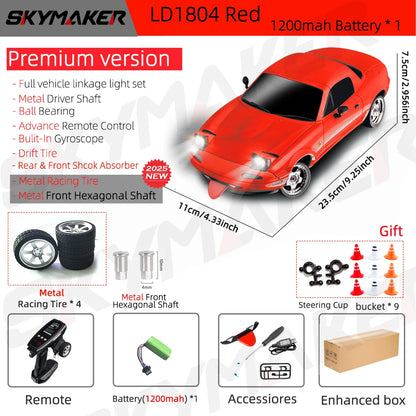 DriftX™ RC Car 1/18