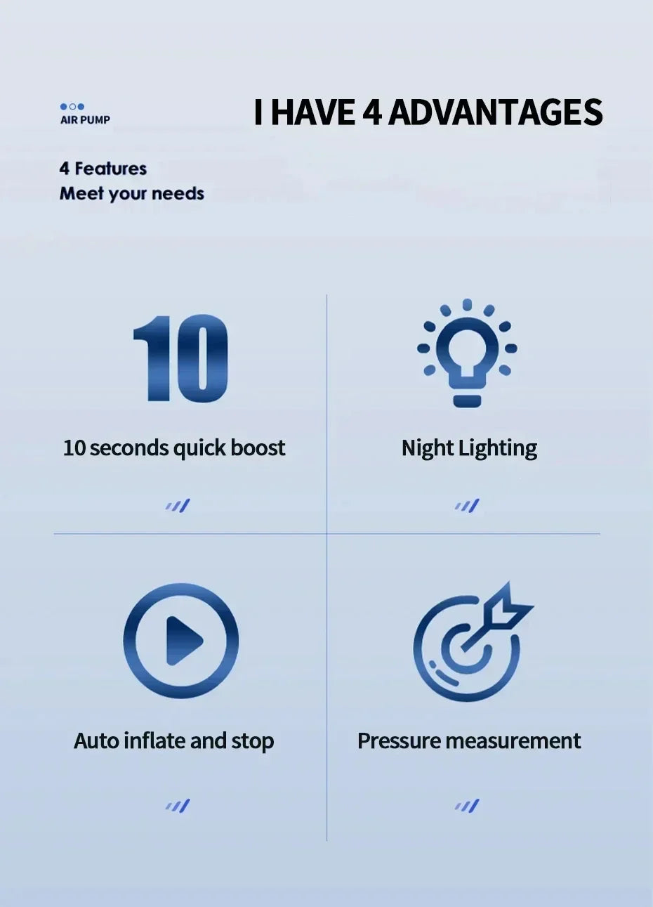 AirPulse™ Pro Tire Inflator