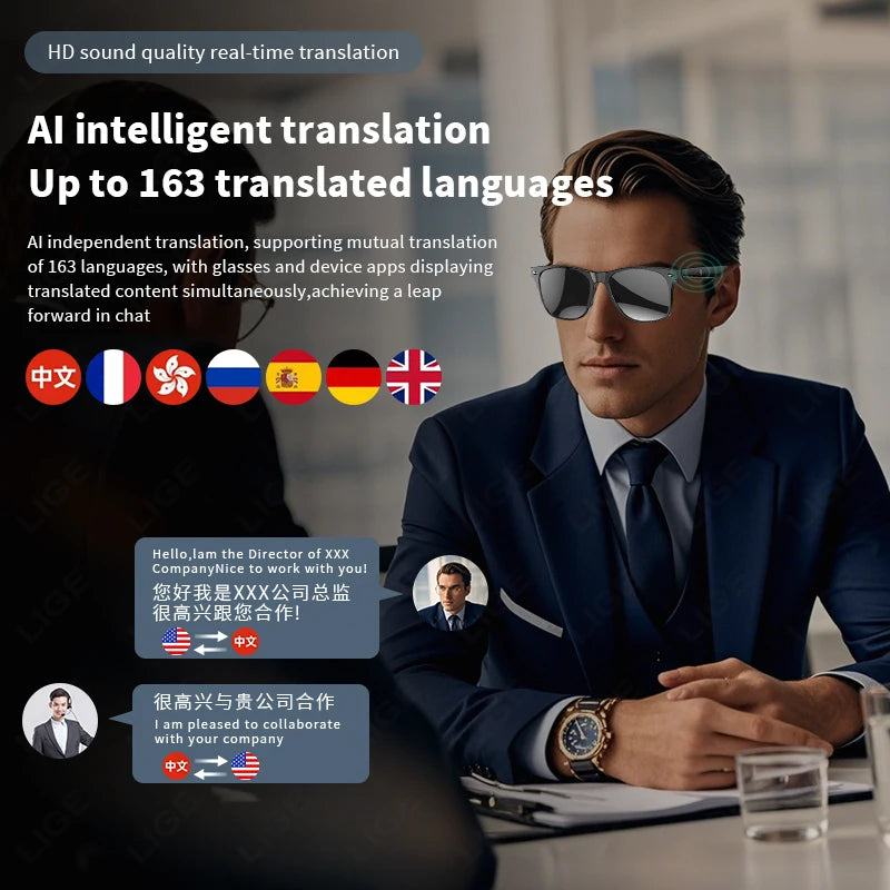 TransLens™ AI Smart Translate Glasses