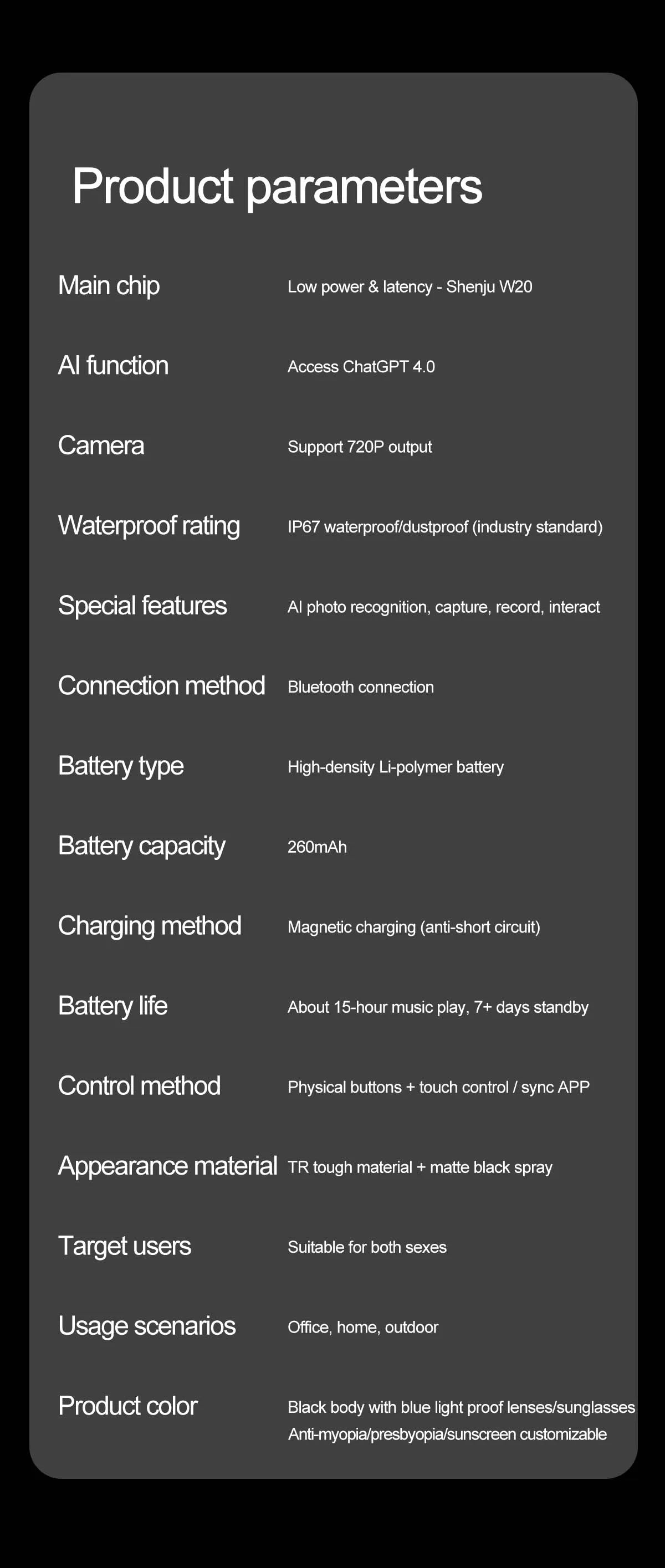 LumeLens™ Smart Glasses