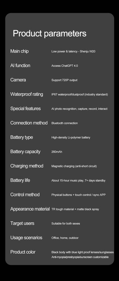 LumeLens™ Smart Glasses