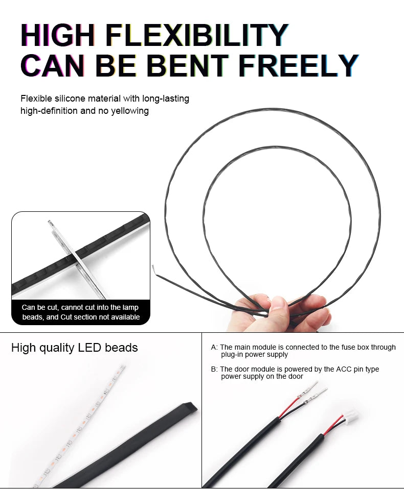 GlowDrive™ Symphony Car Lights