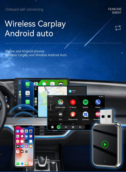 AutoCast™ SmartBox Wireless CarPlay Adapter