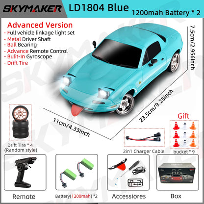 DriftX™ RC Car 1/18