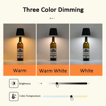 GlowBottle™ Touch Table Lamp