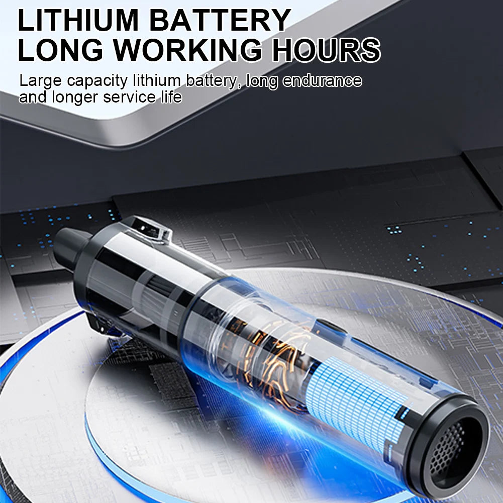 TurboClean™ 15000PA Car Vacuum