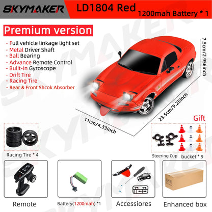 DriftX™ RC Car 1/18