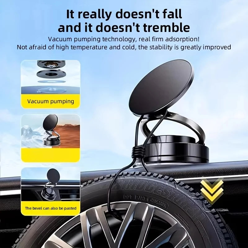 HoldMaster™ Mag-Suction Car Mount