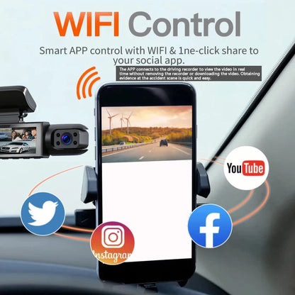 RoadGuard™ WiFi Dash Cam