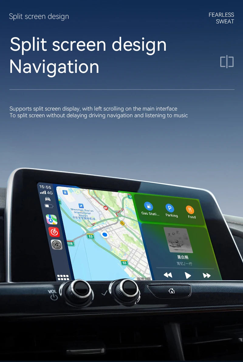 AutoCast™ SmartBox Wireless CarPlay Adapter