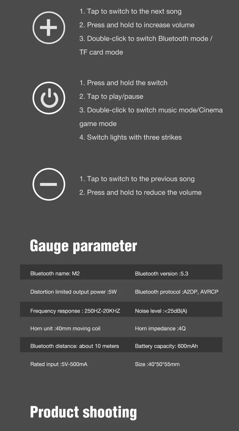 MagSound™ RGB Magnetic Speaker