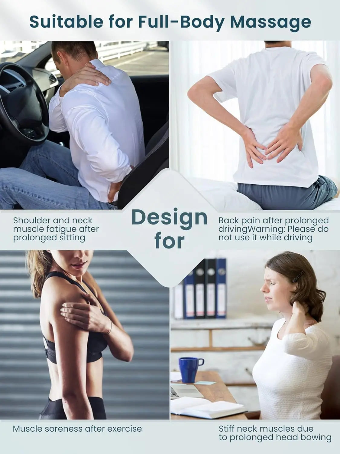 RelaxPro™ Shiatsu Massager