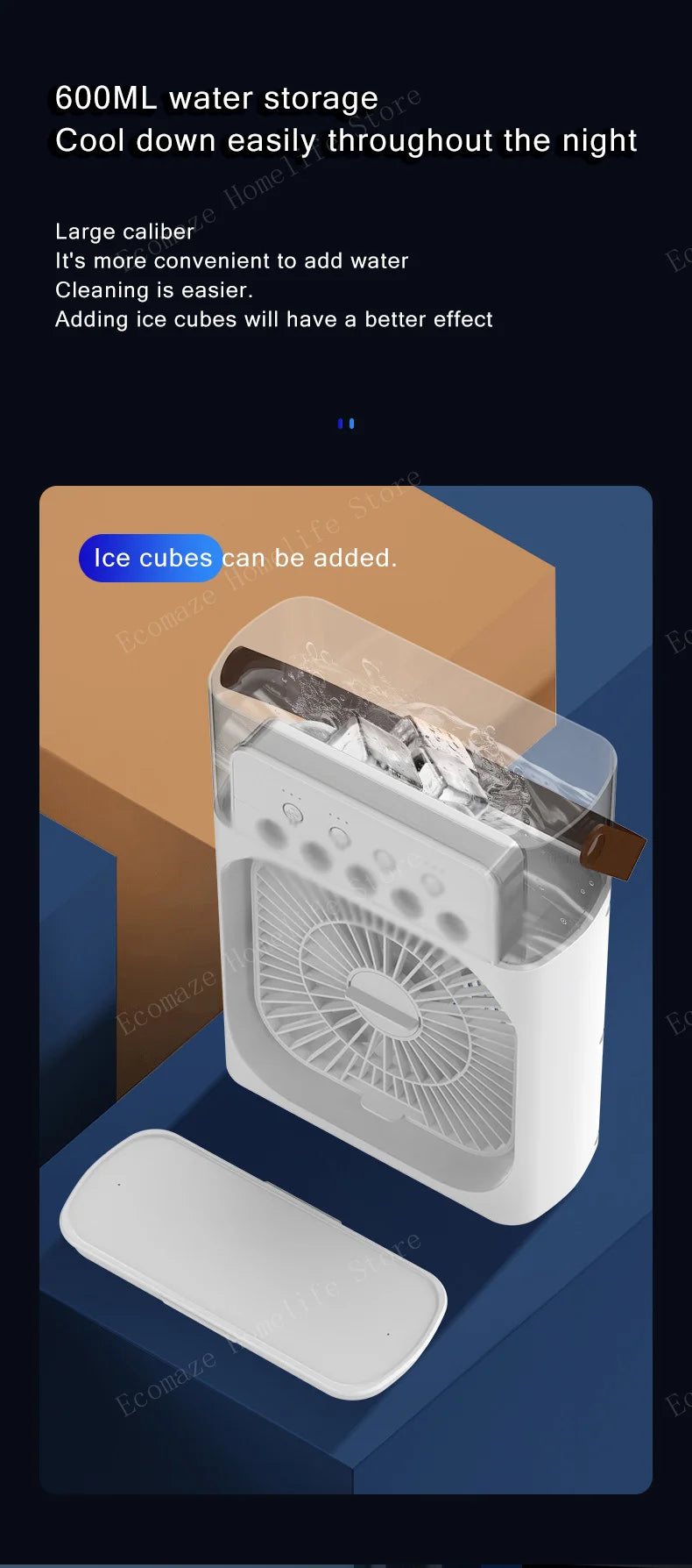 ChillCube™ 3-in-1 Mini AC