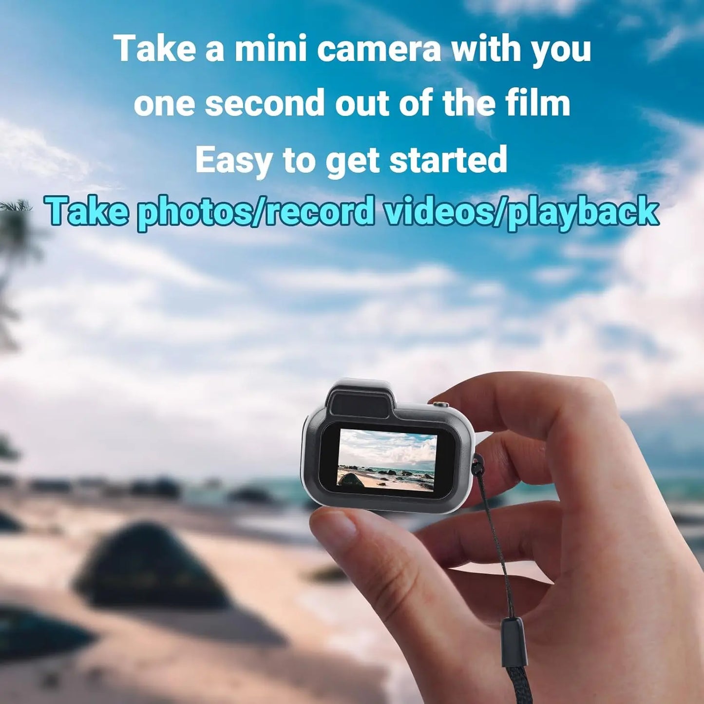 MiniCam™ Keychain Body Camera